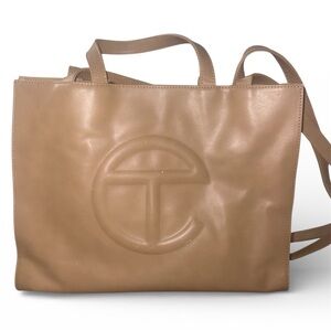 Telfar Medium Tan Shopping Bag